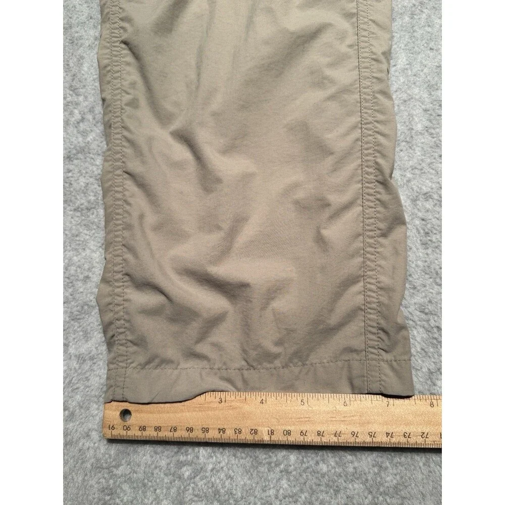 Exofficio Pants Mens 34 Beige Cargo Lightweight Fishing Outdoors Hiking Camping